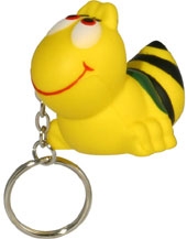 Bee Stress Reliever Key Chain