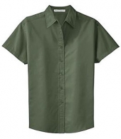 Port Authority® Ladies Short Sleeve Easy Care  Shirt