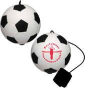 Soccer Ball Stress Reliever Yo-Yo Bungee