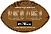 Schedule Football Magnet