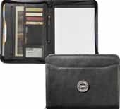 Millennium Leather Zippered Padfolio