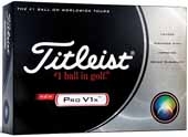 Titleist® Pro V1x® Golf Ball Std Serv
