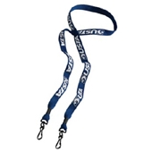 1/2" Cotton Double Swivel Hook Lanyard