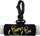 Neoprene Lip Balm Sleeve with Swivel Snap Hook (Lip Balm sold sep