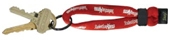 1/2" Cotton Wrist Retainer with Slider & Metal Split-Ring
