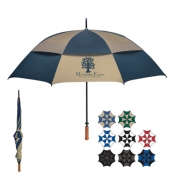 68" Arc Windproof Vented Umbrella