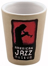 1.5 Oz Full Color Collector Cup Ceramic Shot Glass
