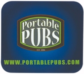7" X 8" X 1/8" Full Color Hard Surface Mouse Pad