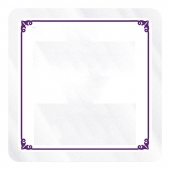 Inside Parking Permit | Square | 1 3/4" x 1 3/4" | Clear Adhesive
