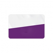 Rectangle Sticker | Round Corners | 3" x 4 1/2"| Clear Static | S