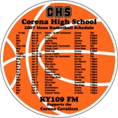 Sports Magnet | Basketball | 5 3/4" dia. | .030" Thickness | Full