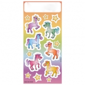 Fun & Fantasy Stickers | 3 1/4" x 7" Sheet | Ponies